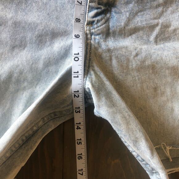 Guess Georges Marciano high rise cut off jean shorts women's size 29 - Picture 5 of 8